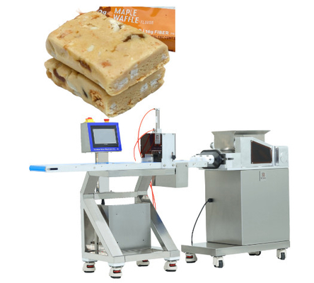เครื่อง Encrusting อาหารบาร์โปรตีนขั้นต่ำ 304ss พร้อมแม่พิมพ์ที่แตกต่างกัน