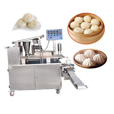 เครื่องทำขนมปังนึ่งขนาดเล็ก Momo Making Machine ขัด 304SS