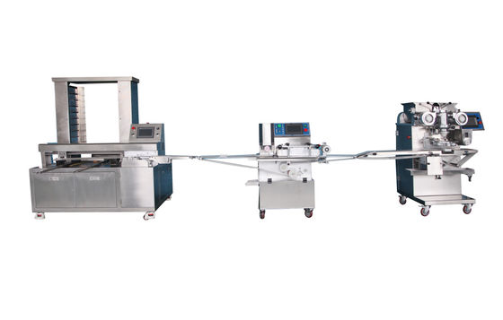 CE ตำแหน่งที่ถูกต้องสายการผลิตเค้กดวงจันทร์ 3.5KW