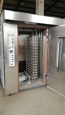 32 Trays 3N380V Rotary Oven อุปกรณ์เบเกอรี่อุตสาหกรรม