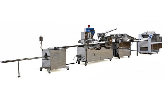 220V 1Ph 1550KG เต็ม 304 เครื่องทำขนมปังอัตโนมัติ