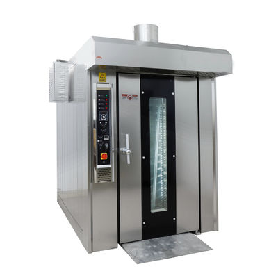 460 * 720 มม. ถาด Szie 380v เตาอบแก๊สโรตารี่สำหรับอุปกรณ์เบเกอรี่อุตสาหกรรม